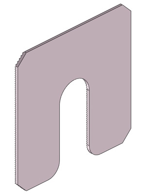 Calzo 1 mm