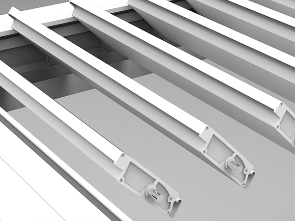 lamas móviles para pérgola bioclimática de aluminio