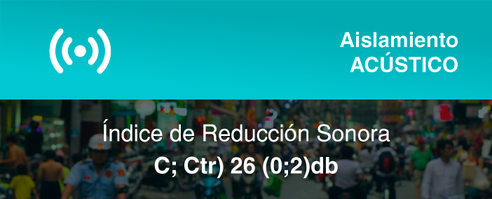 ensayo de reducción acústica en cerramientos abatibles SeeGlass
