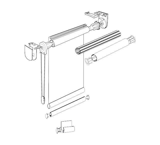 configuración de la pérgola entre paredes