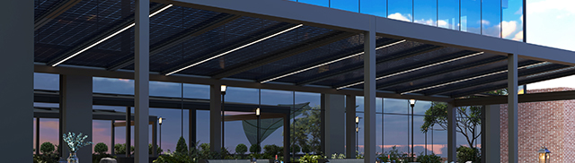 Techo solar fotovoltaico