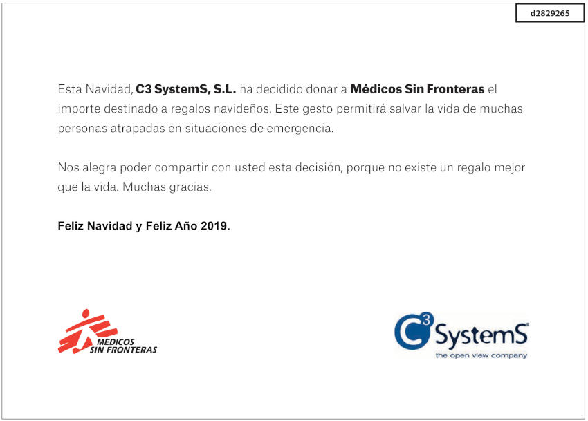 C3 Systems - Navidad Solidaria 2018